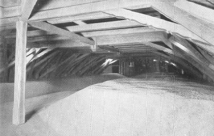 Gerstenboden im Westbau