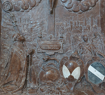 Grabmonument Johannes IV. Dietmairs in der Klosterkirche (Detail)