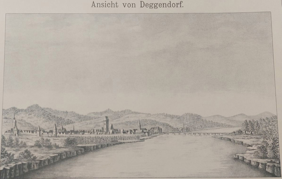 Ansicht von Deggendorf