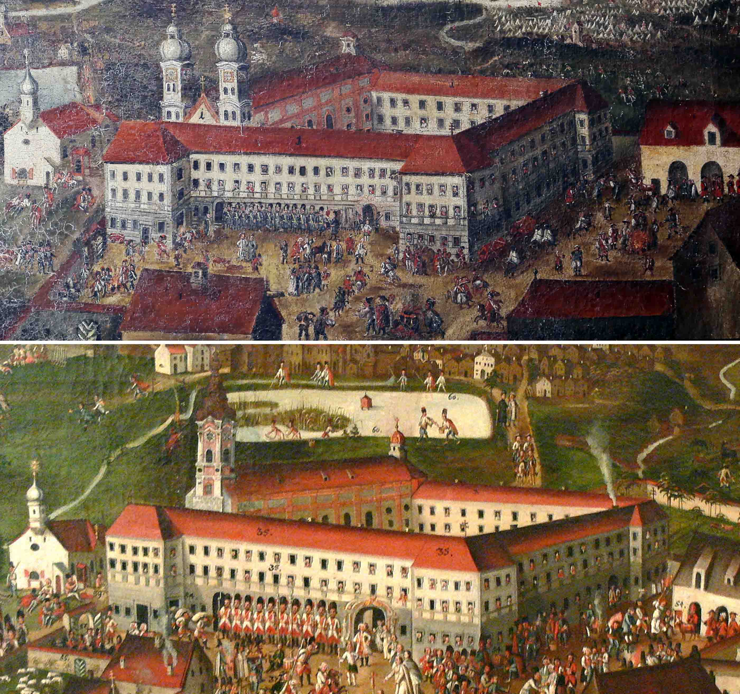 Vergleich Devotionsbild und Bayrischer Krieg