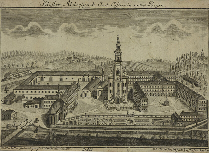 Bleizeichnung auf Papier von Johann Michael Probst, 1791