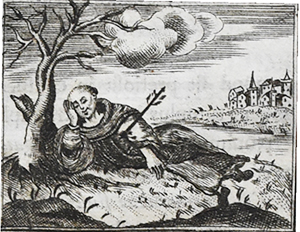 Totenrotel für Abt Theobald II. Reitwinkler. Bild: © Benediktinerstift Michaelbeuern