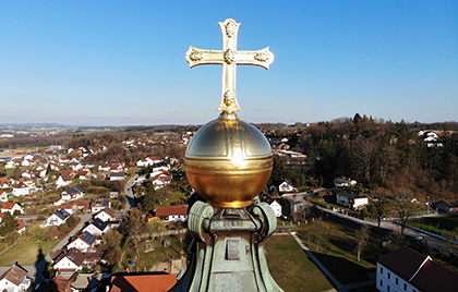 Umgestaltung des Kirchturms