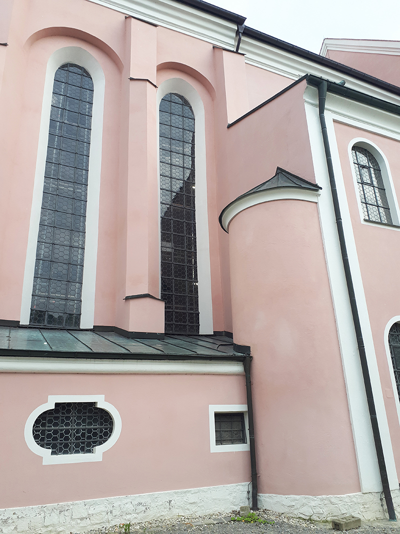 Chor, Kapellenkranz und Bernhardskapelle von Nordosten