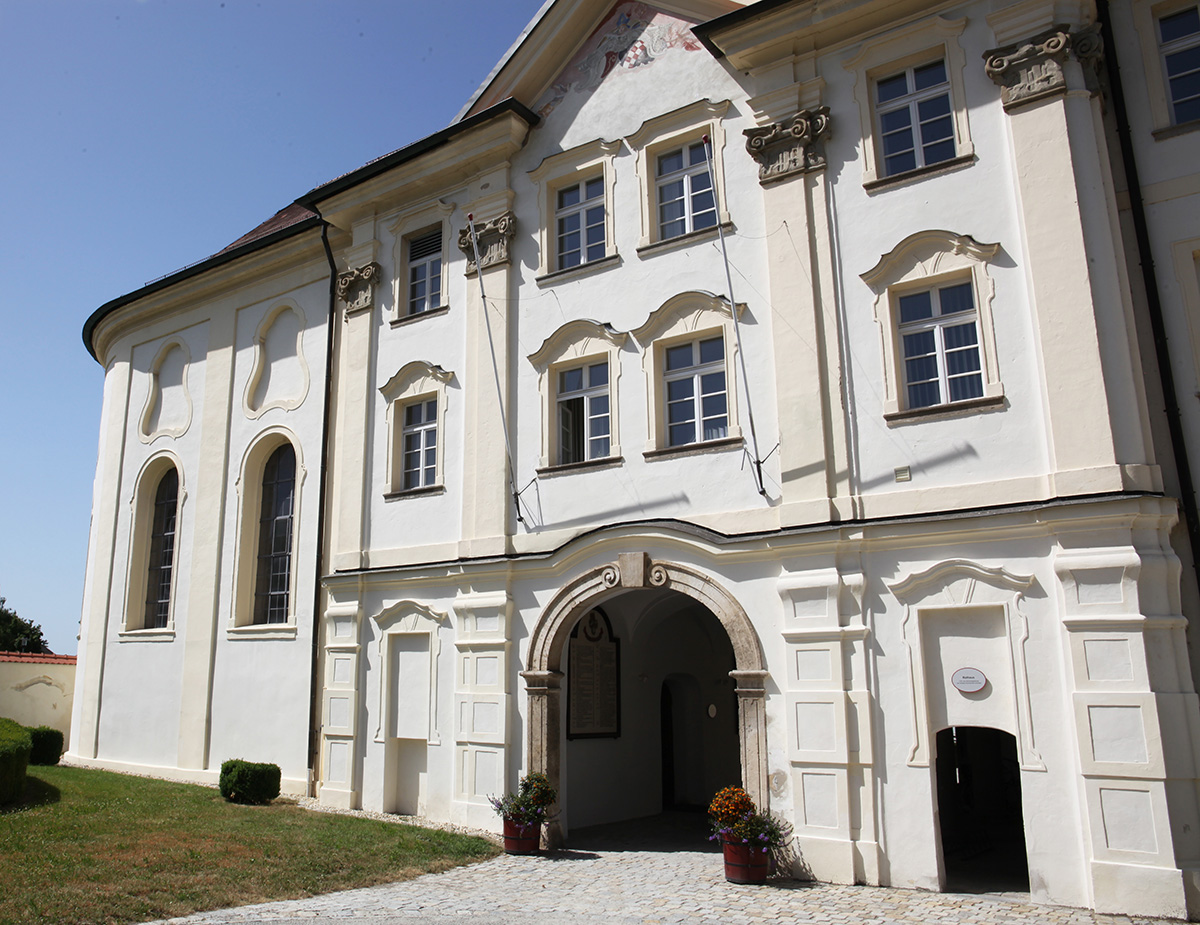 Torhaus und Portenkapelle Richtung Nordwesten