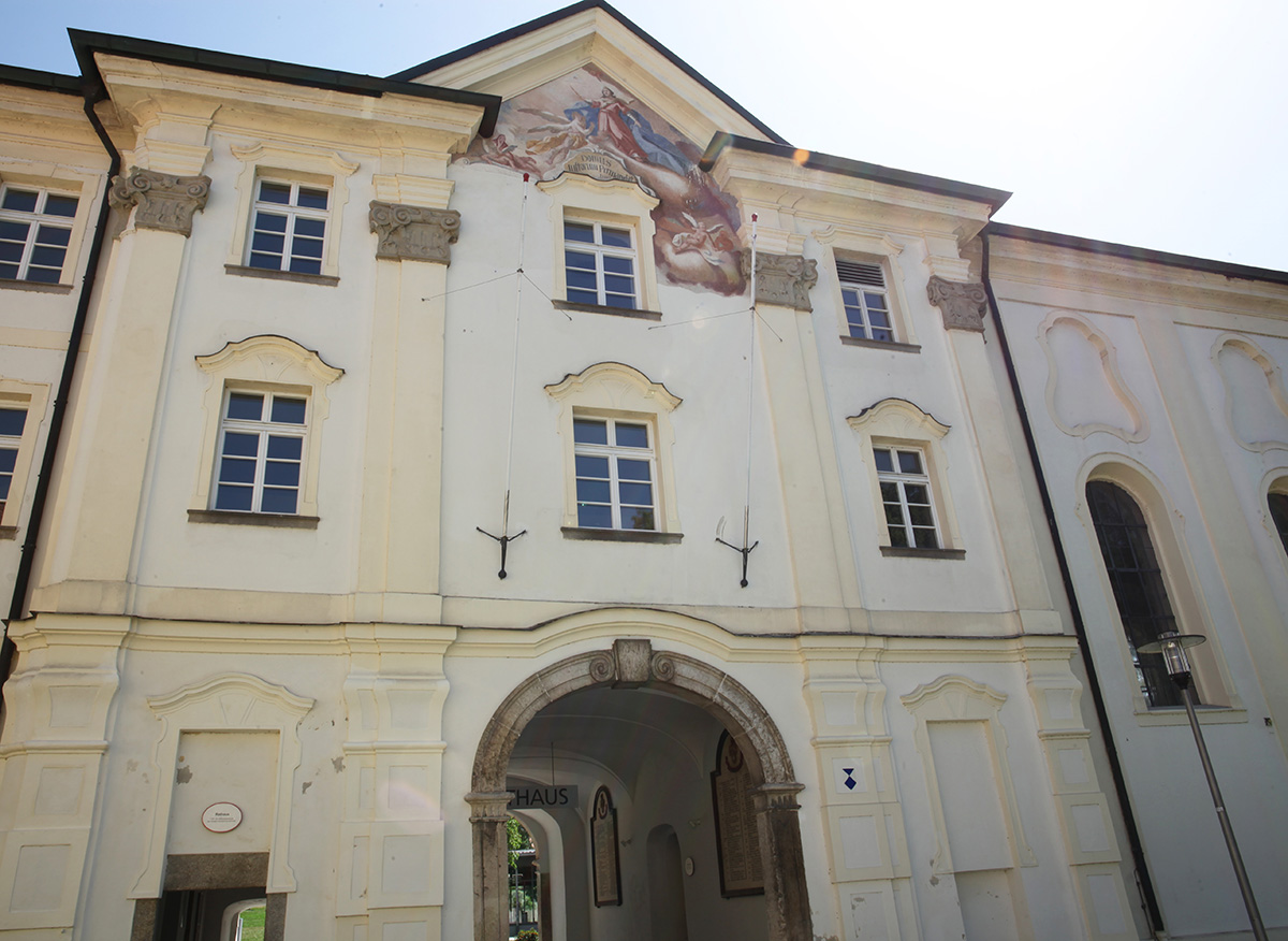 Torhaus und Portenkapelle Richtung Südosten