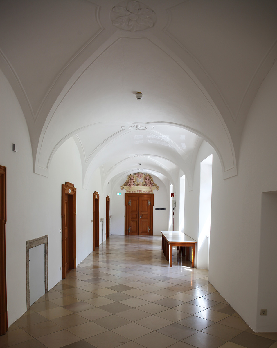 Gang vor dem Rekreationssaal